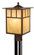 Mission 9-in Outdoor Post Light Burnished Bronze (51|OP37295BBZ)