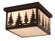 Yosemite 11.5-in Tree Outdoor Ceiling Light Burnished Bronze (51|OF33412BBZ)
