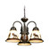 Yellowstone 3L LED Moose Fan Kit or Chandelier (Dual Mount) Burnished Bronze (51|LK55616BBZ-C)