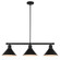 Akron 35.75-in. 3 Light Linear Chandelier Oil Rubbed Bronze and Matte White (51|H0269)