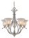 Monrovia 5L Chandelier Brushed Nickel (51|CH35405BN)