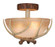 Lodge 16-in Antler Semi Flush Ceiling Light Noachian Stone (51|CF33016NS)