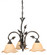 Vine 3L Chandelier Oil Shale (51|CH38803OL)