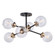 Orbit 25-in Semi Flush Ceiling Light Oil Rubbed Bronze and Muted Brass (51|C0193)