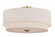 Burnaby 20.5-in Semi Flush Ceiling Light Matte Brass (51|C0112)