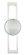Aline 6-in LED Wall Light Polished Nickel (51|W0065)
