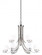 Metropolis 9L Chandelier Satin Nickel (51|H0175)