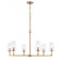 Fitzroy 34'' Wide 6-Light Chandelier - Lacquered Brass (91|89976/6)