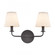 Hoyle 16'' Wide 2-Light Vanity Light - Matte Black (91|89781/2)