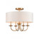 Neville 20'' Wide 4-Light Semi Flush Mount - Natural Brass (91|89714/4)