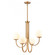 Caroline 26'' Wide 4-Light Chandelier - Brushed Gold (91|89677/4)