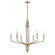 Serena 34'' Wide 6-Light Chandelier - Satin Brass (91|82296/6)