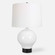 Uttermost Collar Gloss White Table Lamp (85|30182-1)