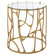 Uttermost Ritual Round Gold Side Table (85|22894)