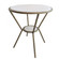 Uttermost Refuge Round White Side Table (85|22879)