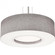 Montclair 30'' Med Base Pendant,BK w/ GY (1|MCP3044MBBK-GY)