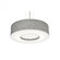 Montclair 19'' Med Base Pendant - SN w/ GY (1|MCP1932MBSN-GY)