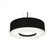 Montclair 19'' Med Base Pendant - BK w/ BK (1|MCP1932MBBK-BK)