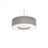 Montclair 15'' Med Base Pendant - SN w/ GY (1|MCP1524MBSN-GY)