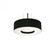 Montclair 15'' LED Pendant - 18W 120-277V,BK w/ BK (1|MCP1524LAJUDBK-BK)