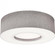 Montclair 30'' Med Base Flush Mount,GY (1|MCF3044MB-GY)