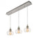 Laney 3 Light Linear Pendant MB 120V,SN (1|LNYP07MBSNLNR3)