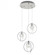 Jamie Three Mini-Pendant Medium Base120V (1|JAMP12MBSNRND3)