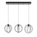 Jamie Three Mini-Pendant Medium Base120V (1|JAMP12MBBKLNR3)