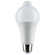 12 Watt A19 LED; White; 5000K; 1050 Lumens; 120 Volt; PIR Sensor; Non-Dimmable (27|S11446)