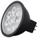 6.5 Watt MR16 LED; Black Finish; 5000K; GU5.3 Base; 500 Lumens; 12 Volt (27|S11399)