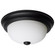 2 Light; 11 Inch; Flush Mount; Matte Black Finish; Opal Glass (81|60/127)