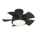 Vox Flush Mount Ceiling Fan (7200|FH-W1802-26L-MB)