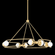 8 LIGHT CHANDELIER (57|2541-AGB)