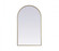 Metal Frame Arch Mirror 24x40 Inch in Brass (758|MR1A2440BRS)