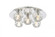 Graham 5 Light Ceiling Lamp in Chrome (758|3509F16C)