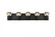 Graham 5 Light Wall Sconce in Black (758|3509W32BK)