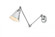 Ledger 1 light Chrome swing arm wall sconce (758|LD7323W6CH)