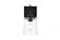 Avani 1 light Black and Clear Bath Sconce (758|LD7313W5BLK)