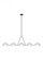 Extra Large Linear Chandelier (7725|KC1125MBK)