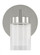 Kelly Wearstler Esfera 1-light dimmable LED small sconce with polished nickel finish (7355|KWWS19927N)