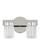 Kelly Wearstler Esfera 2-light dimmable LED small bath vanity with polished nickel finish (7355|KWBA20027N)