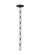 Sean Lavin Collier 1-light dimmable LED pendant with dark bronze finish and crystal shade (7355|700CLR24BZ-LED927R-277)