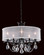 Vesca 5 Light 120V Chandelier in Heirloom Bronze with Clear Radiance Crystal and White Shade (168|VA8305N-76R1)