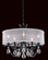 Vesca 5 Light 120V Chandelier in Etruscan Gold with Clear Radiance Crystal and White Shade (168|VA8305N-23R1)