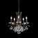 Vesca 5 Light 120V Chandelier in Black with Clear Radiance Crystal (168|VA8304N-51R)