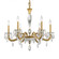 Napoli 6 Light 120V Chandelier in Heirloom Bronze with Clear Radiance Crystal (168|S7606N-76R)