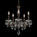 Napoli 5 Light 120V Chandelier in Heirloom Bronze with Radiance Crystal (168|S7605N-76R)