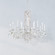 Siena 15 Light 120V Chandelier in White with Radiance Crystal (168|RS83151N-06R)
