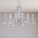 Siena 10 Light 120V Chandelier (No Spikes) in Antique Silver with Clear Radiance Crystal (168|RS83101N-48R)