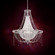 Chrysalita 8 Light 120V Pendant in Polished Stainless Steel with Radiance Crystal (168|CM8334N-401R)